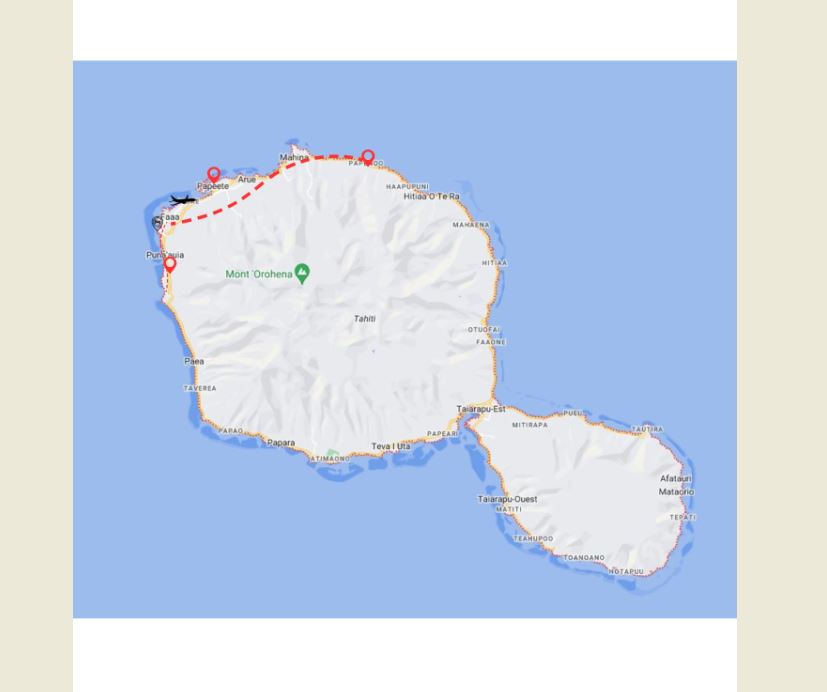 tourhub | Tweet World Travel | Escape To Paradise: Unforgettable Tahiti Holidays  | Tour Map